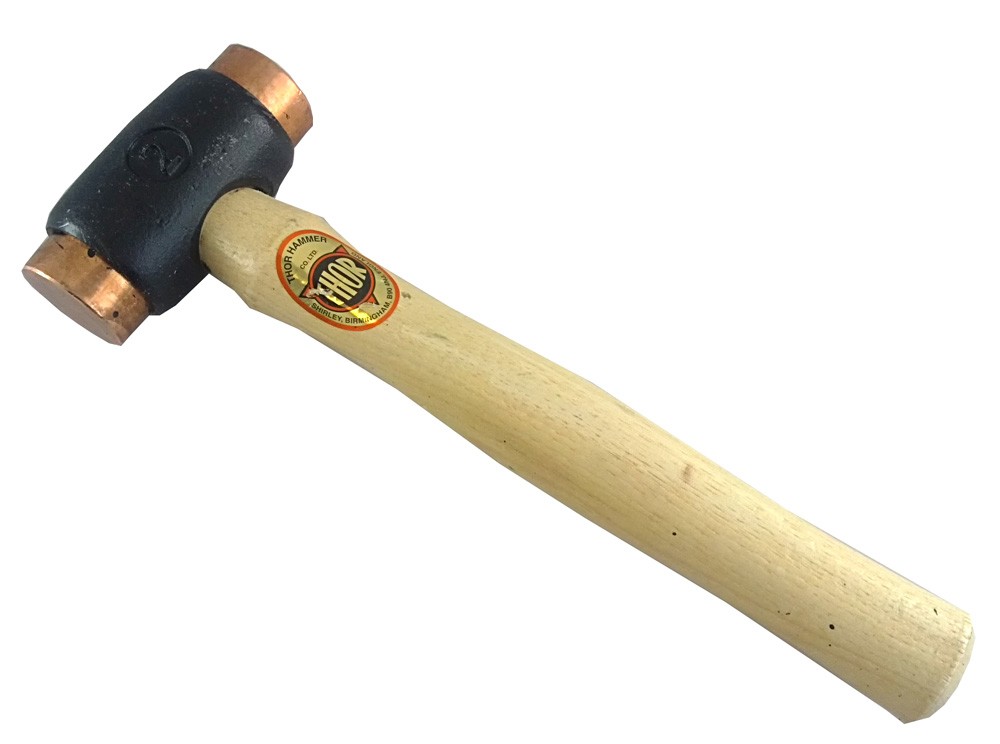 NO. 2 COPPER / COPPER FACED HAMMER 1260G FROM THOR 04-312