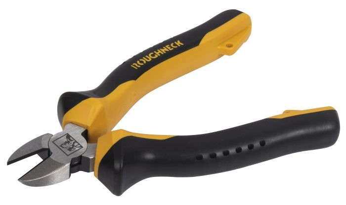 PROFESSIONAL 160MM SIDE CUTTERS / DIAGONAL CUTTING PLIERS FROM ROUGHNECK