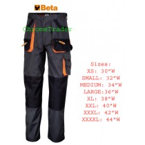 BETA 7900E/XL MULTIPOCKET STYLE WORK TROUSERS EXTRA LARGE (Waist size 38")