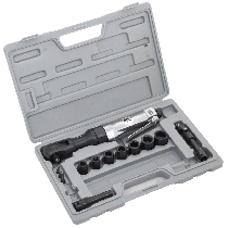 PCL 3/8" DRIVE AIR RATCHET KIT WITH SOCKETS & ACCESSORIES
