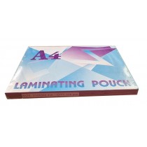 A4 LAMINATING POUCHES - SIZE 216X303MM PACK OF 100 X5 (500)