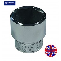 BRITOOL ENGLAND SOCKET 3/8" SQ DR 21MM HEXAGON PROFILE MHM21A MADE IN UK!