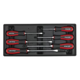TOOL TRAY WITH HAMMER-THRU SCREWDRIVER SET 6PC FROM SEALEY TBT29 SYP