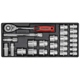 TOOL TRAY WITH SOCKET SET 26PC 1/2"SQ DRIVE FROM SEALEY TBT35 SYC