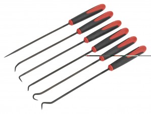 PICK & HOOK SET 6PC EXTRA-LONG FROM SEALEY AK5215 SYSP