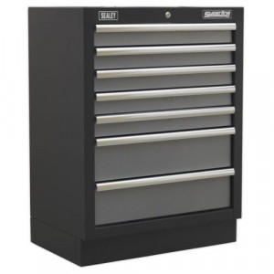 MODULAR 7 DRAWER CABINET 680MM FROM SEALEY APMS62 SYD