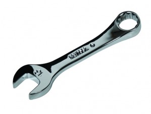 STUBBY COMBINATION SPANNER 15MM WITH BI-HEXAGON RING BRITOOL CXSM15A