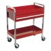 TROLLEY 2-LEVEL HEAVY-DUTY WITH LOCKABLE DRAWER FROM SEALEY CX101D SYD