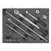 TOOL TRAY WITH RATCHET, TORQUE WRENCH, BREAKER BAR & SOCKET ADAPTOR SET 13PC SEALEY SYD